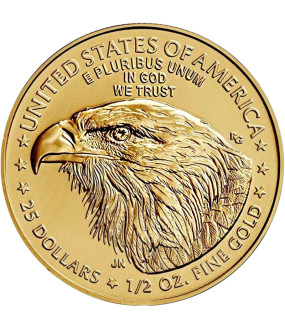 1/2 Unze Gold American Eagle 2022