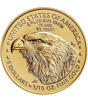 1/10 Unze Gold American Eagle 2022
