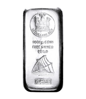 Fiji Silver Bar 1000 gram - Argor Heraeus -