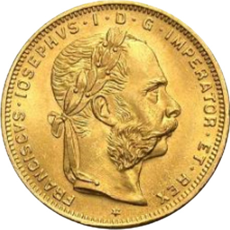 5,81 g Gold Österreich 8 Florin