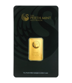 Gold Bar 10 gram - Perth Mint 