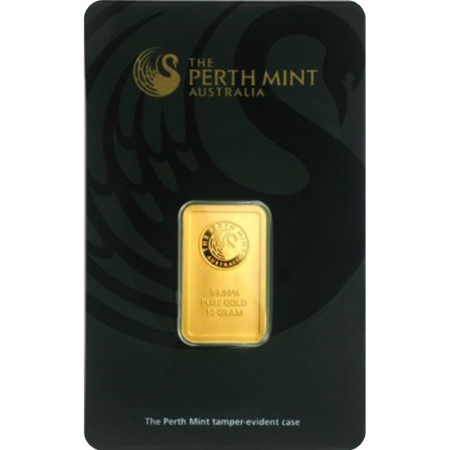 Gold Bar 10 gram - Perth Mint 