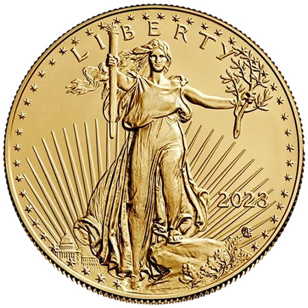 1 Unze Gold American Eagle 2023