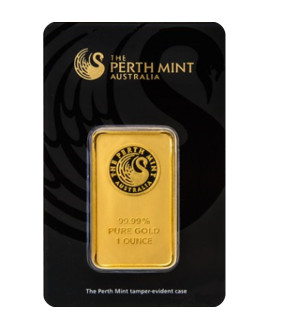 Gold Bar 1 oz - Perth Mint 