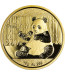 15 g Gold China Panda diverse Jahrgänge