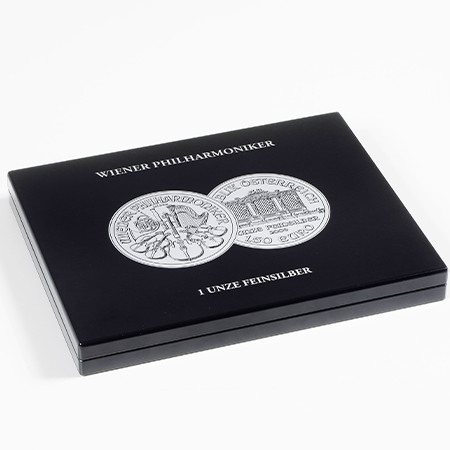 Münzkassette VOLTERRA, 20 Silbermünzen “Philharmoniker”