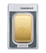 Gold Bar 100 gram - Heraeus - minted