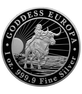 1 Unze Silber Goddess Europa 2022