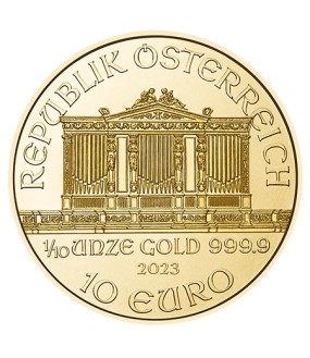 Austrian Gold Philharmonic - 1/10 oz - 2023