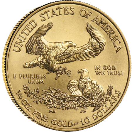 1/4 Unze Gold American Eagle diverse Jahrgänge