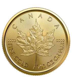Canadian Gold Maple - 1/10 oz - 2023