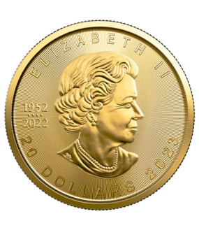Canadian Gold Maple - 1/2 oz - 2023