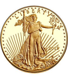 1 Unze Gold American Eagle diverse Jahrgänge