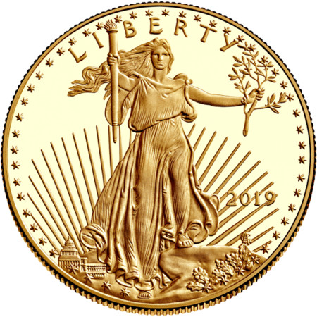 1 Unze Gold American Eagle diverse Jahrgänge