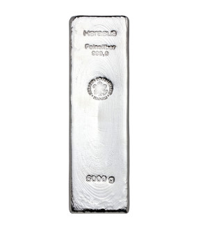 Silver Bar 5,000 gram - Heraeus -