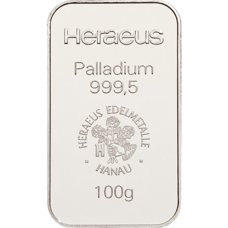 100 g Palladium Barren Heraues