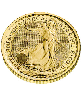 UK Gold Britannia - 1/10 oz - 2023