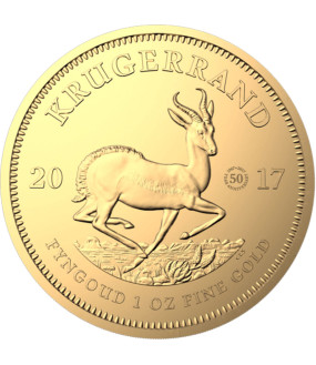 S. African Krugerrand "50th Anniversary" - 1 oz - 2017