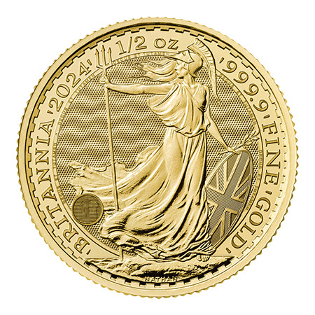 UK Gold Britannia - 1/2 oz -