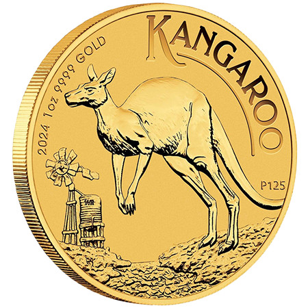 1 Unze Gold Australien Känguru 2024