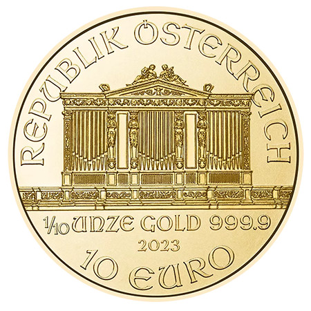 Austrian Gold Philharmonic - 1/10 oz - 2024