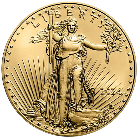 1 Unze Gold American Eagle 2024