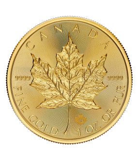 1 ounce Gold Maple Leaf 2024