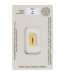 Gold Bar 1 gram - C.Hafner – White