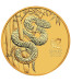 1/2 oz Gold Australian Lunar Series III Snake 2025