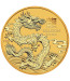 1/2 oz Gold Australian Lunar Series III Dragon 2024