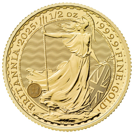 UK Gold Britannia - 1/2 oz - 2025