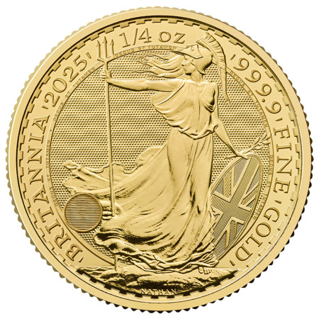 UK Gold Britannia - 1/4 oz - 2025