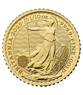 UK Gold Britannia - 1/10 oz - 2025