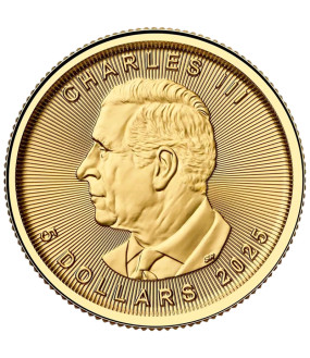 Canadian Gold Maple - 1/10 oz - 2025