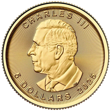 Canadian Gold Maple - 1/10 oz - 2025