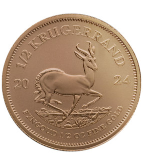 1/2 Unze Gold Krügerrand 2024