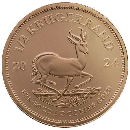 1/2 Unze Gold Krügerrand 2024