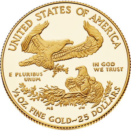 American Gold Eagle - 1/2 oz - mixed