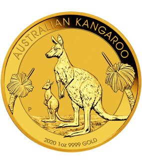 1 Unze Gold Australien Känguru - diverse Jahrgänge