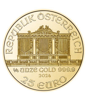 1/4 Unze Gold Wiener Philharmoniker 2025