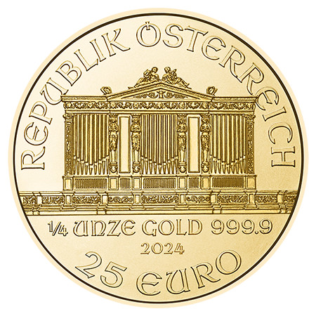 1/4 Unze Gold Wiener Philharmoniker 2025