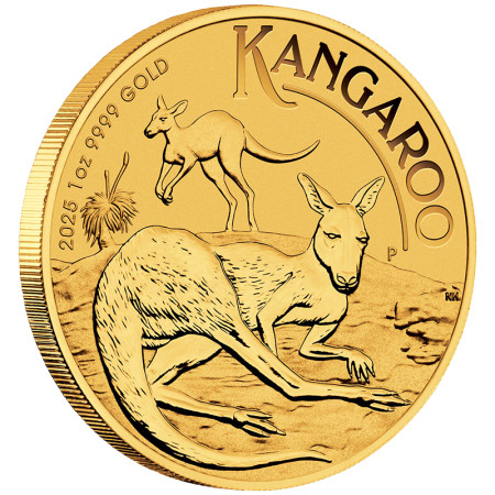 1 Unze Gold Australien Känguru 2025