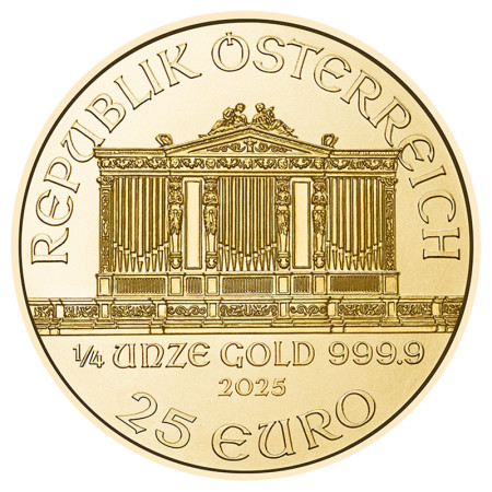 1/4 Unze Gold Wiener Philharmoniker 2025