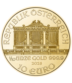 Austrian Gold Philharmonic - 1/10 oz - 2025