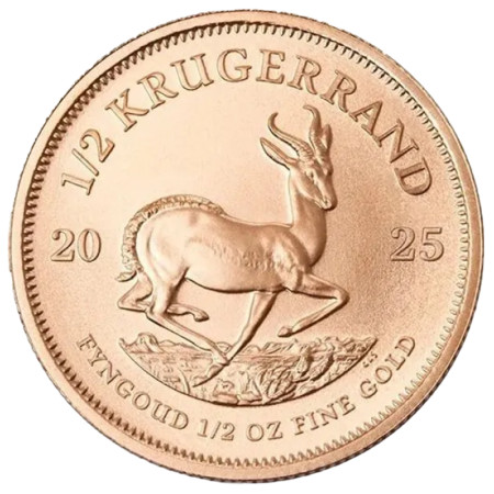 S. African Krugerrand - 1/2 oz - 2025