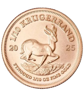 S. African Krugerrand - 1/10 oz - 2025