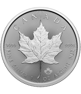 1 Unze Silber Maple Leaf 2025