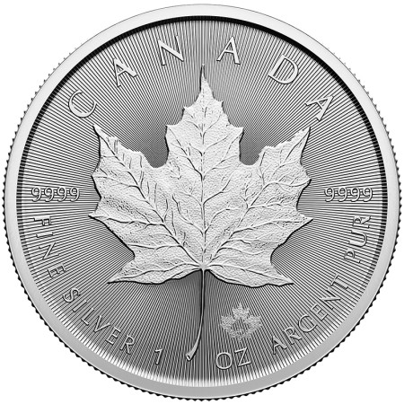 1 Unze Silber Maple Leaf 2025