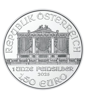 1 Unze Silber Wiener Philharmoniker 2025