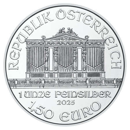 1 Unze Silber Wiener Philharmoniker 2025